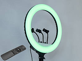 Світлодіодна RGB-селфі лампа з пультом, 45 см, 50 Вт, для фотосесій SL-RL-18RGB