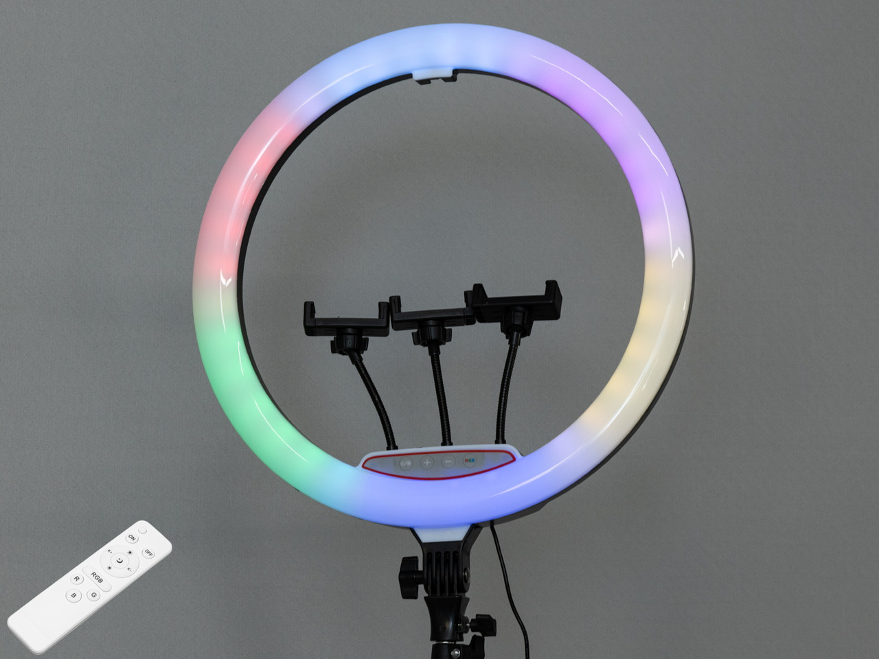 RGB селфі-лампа з пультом 45 см 40Вт для творчості SL-18RGB