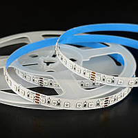 Стрічка 24 вольти різнокольорова RGB світлодіодна SMD3535 120 д.м. 17Вт/м IP20  пак 5м (ціна 1м)