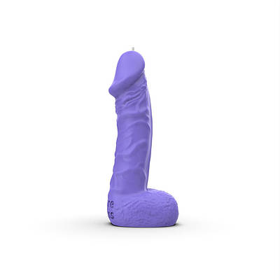 Свічка у формі члена Pure Bliss MINI Violet 15 см