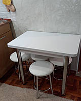 Обідня група Теді колір білий стіл + 4 табурета