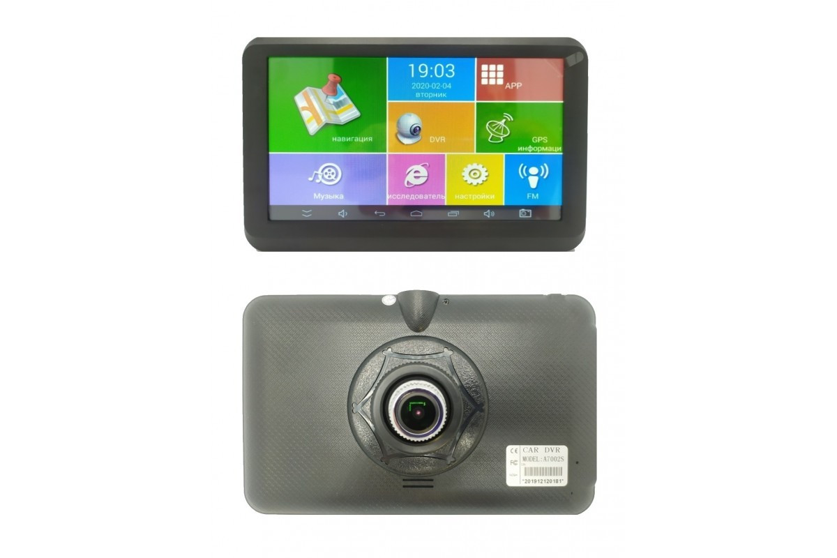 GPS навігатор з вбудованим відеореєстратором XPRO G732 (MER-14161_3361)