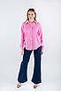 Блуза класична рожева 280623 (2000000142999), фото 3