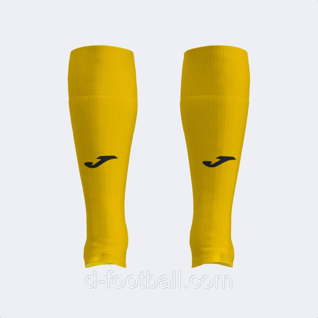 Гетри футбольні без носка Joma LEG II жовті 401533.900, Жовтий, Розмір (EU) — 34-39