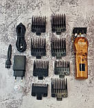 Машинка для стрижки волосся бездротова XPRO KM-2291 (42213-KM-2291_921), фото 4