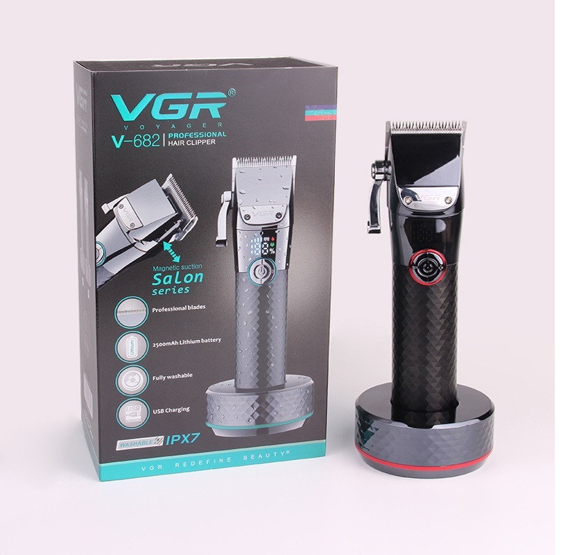 Машинка для стрижки бездротова XPRO VGR-682 (41465-682_1147), фото 1