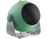 Тепловентилятор керамічний (дуйка) побутовий напольний/настільний для дому та офісу 3 режими RAF R1186G 1800W зелений, фото 3