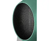 Тепловентилятор керамічний (дуйка) побутовий напольний/настільний для дому та офісу 3 режими RAF R1186G 1800W зелений, фото 5