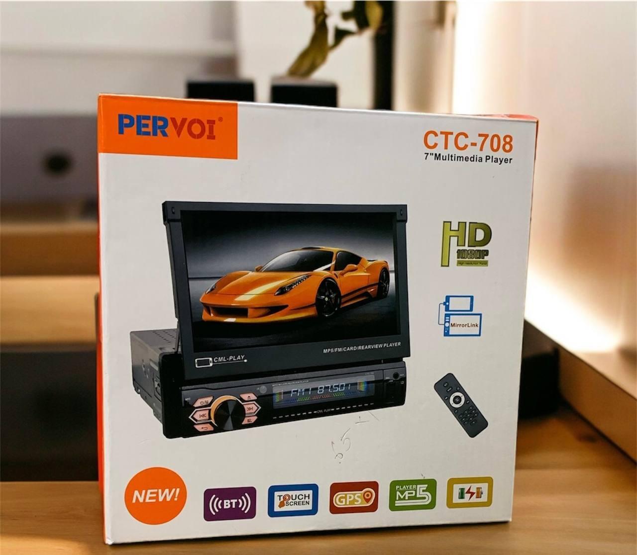 Автомагнітола з підтримкою Mirror Link, HD-екран, XPRO CTC-708 (44158-CTC-708_2772), фото 1