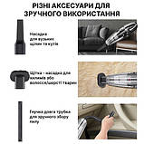 Автомобільний пилосос з потужним всмоктувальним двигуном 120 Вт XPRO PH16 Azure (37220-01_1075), фото 3