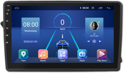 Універсальна магнітола 1003G 10,4 дюйма з IPS, Android 12, 4+64 ГБ, 4G sim, підтримка CarPlay, XPRO (42437-1003G_6905)