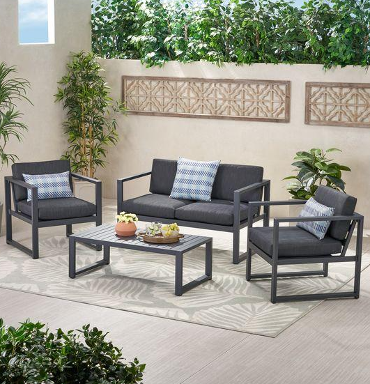 Диван садовий ЛОФТ KYB + м'які, водонепроникні, комфортні, знімними чохлами для офісу, дому, дачі, фото 1