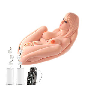 Мастурбатор Kokos Hera 3 2WayPlus з вібрацією й масажем