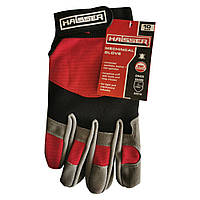 Рукавички захисні комбіновані синтетичі шкіра+спандекс Haisser 211525