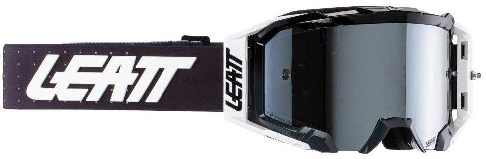 Маска кросова LEATT Velocity 5.5 Goggle Graphite, Mirror Platinum Lens
