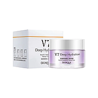 Напівпрозора крем-база під макіяж BIOAQUA V7 глибоке зволоження 50 г