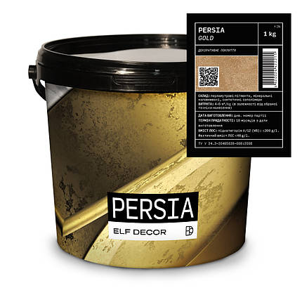 Декоративне покриття Elf Decor Persia Gold 1кг, фото 1