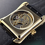 Годинник чоловічий механічний патріотичний з картою України Awarder 053 Де би не був Gold-Black, фото 5