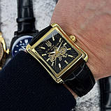 Годинник чоловічий механічний патріотичний з картою України Awarder 053 Де би не був Gold-Black, фото 6