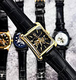 Годинник чоловічий механічний патріотичний з картою України Awarder 053 Де би не був Gold-Black, фото 7