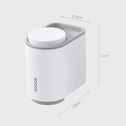 Органайзер для зубних щіток і пасти зі склянкою ECOCO (77086)