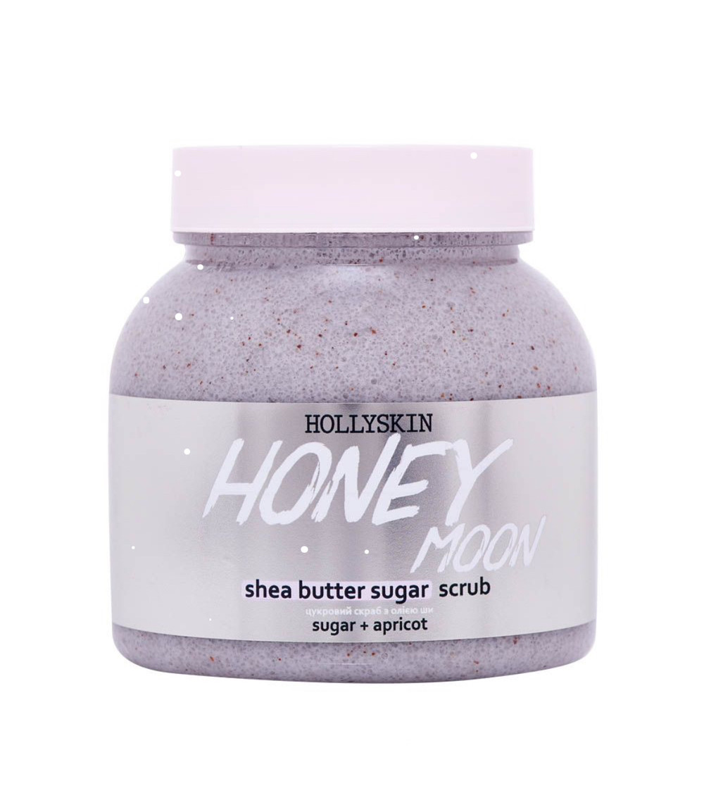 Цукровий скраб з олією ши і перлітом HOLLYSKIN Honey Moon, фото 1