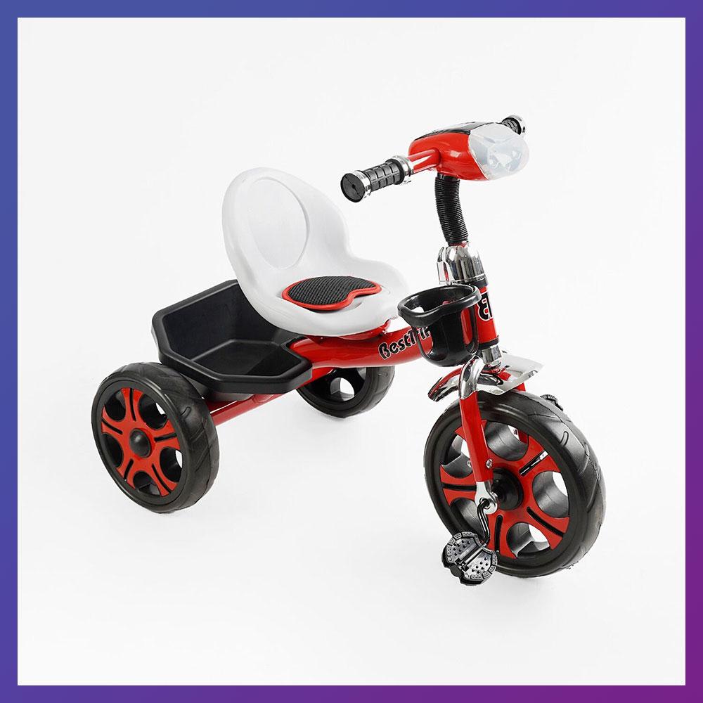 Дитячий триколісний велосипед Best Trike BS-21505 кошик Червоний, фото 1