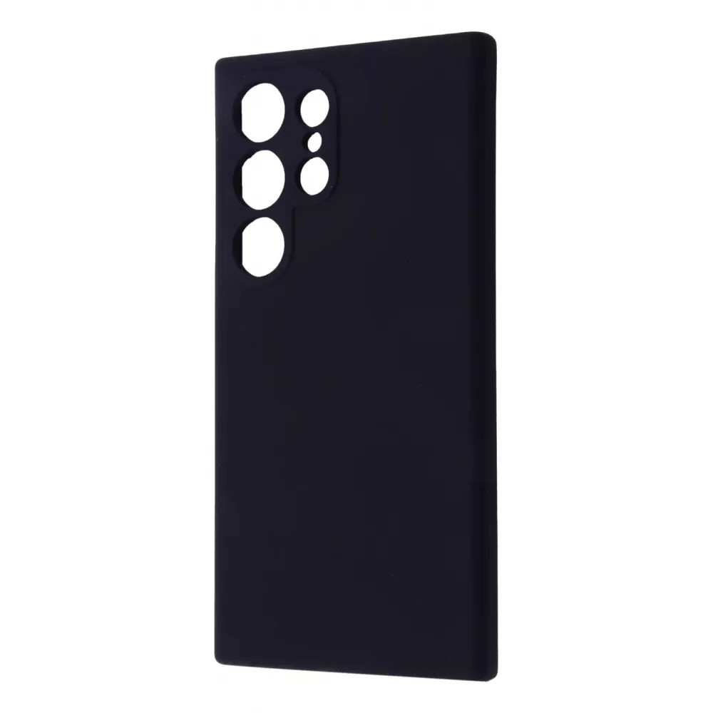 Чохол для Wave Full Silicone Cover для Samsung Galaxy S24 Ultra SM-S928 Black, фото 1