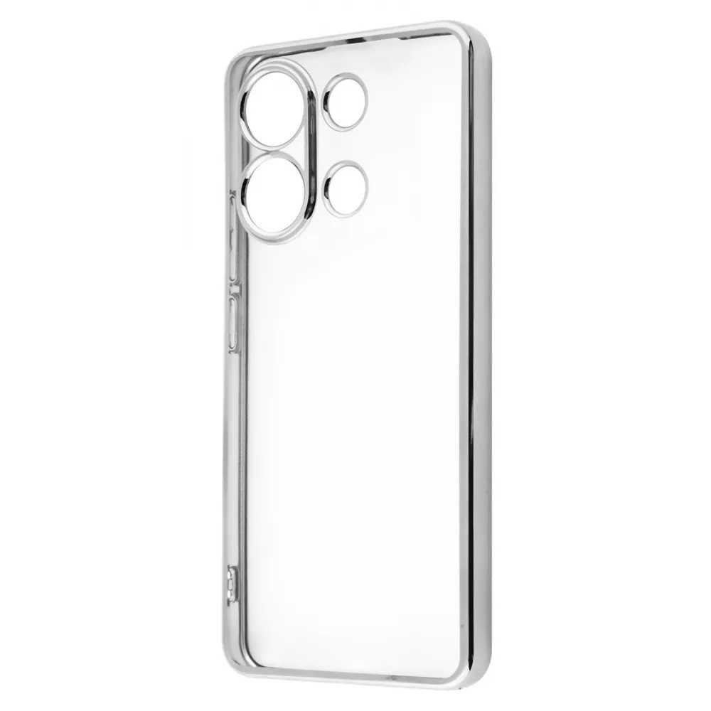 Чохол-накладка Wave Metal Color Case для Xiaomi Redmi Note 13 4G Silver, фото 1