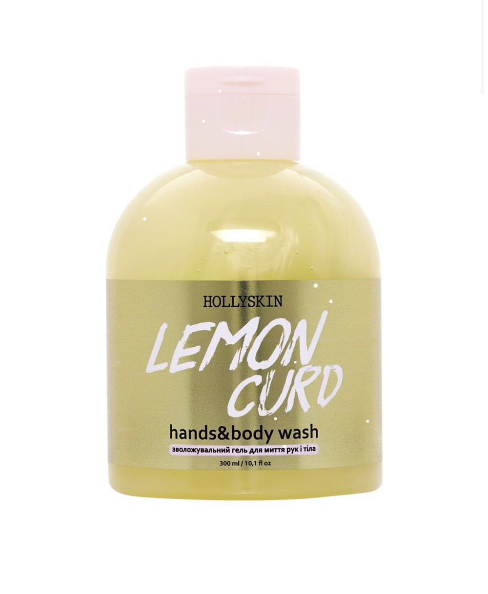 Зволожувальний гель для миття рук і тіла HOLLYSKIN Lemon Curd, фото 1