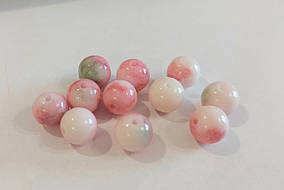 Намистини для біжутерії 10 мм круглі скляні 1 шт