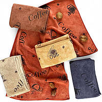 Набір кухонних рушників Coffee (мікрофібра) 5шт. 35x75 см.