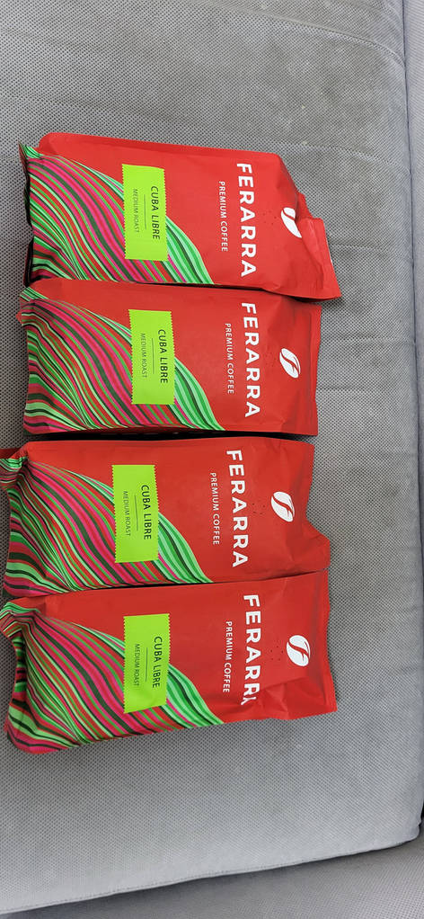 Ferarra кава в зернах Cuba Libre 1 кг - фото покупців 1