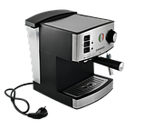 Кавоварка ріжкова GRUNHELM GEC15 для меленої кави з антикрапельною системою та капучінатором для молока, фото 2