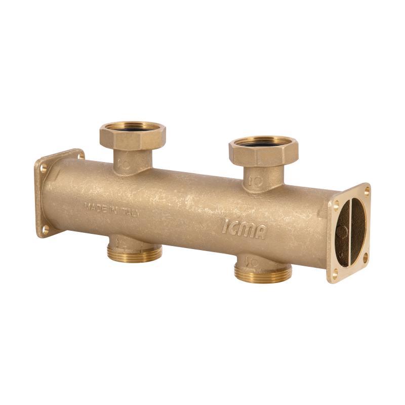 Збірний колектор Icma 1" 1/2 ВН із подвійною камерою No785, фото 1