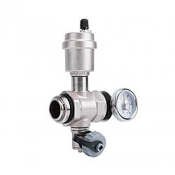 Зливна група Icma 1" з повітровідвідником і термометром No205