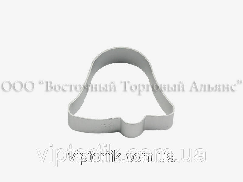 Виїмка алюмінієва для випікання 8х7,3х2,3 см — Дзвіночок, фото 1