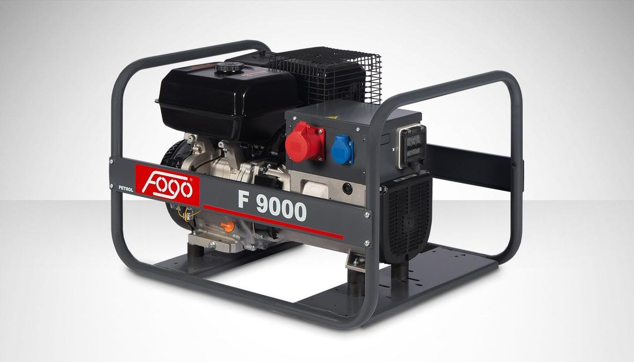 FOGO Генераторна установка F9000 3ф-7,4кВА/1ф-5,6кВт, двиг.RATO, бак-6.1л, руч.старт