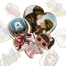 Пряники з принтом