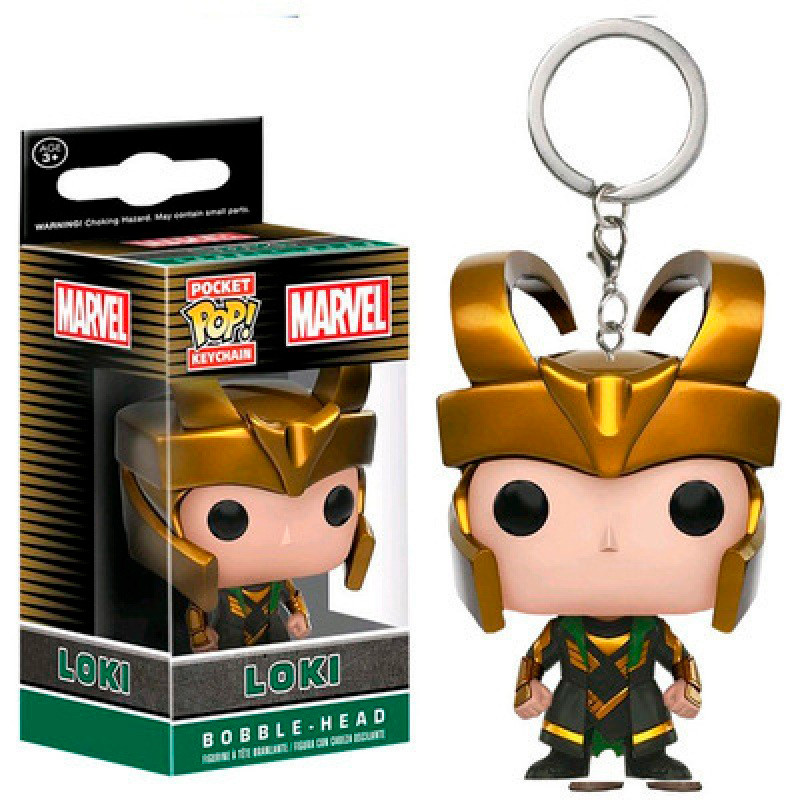 Іграшка Брелок Локі Funko Pop Фанко Поп із Месники для дітей (l_13747)