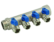 Колектор універсальний Ender з чотирьма кульовими кранами