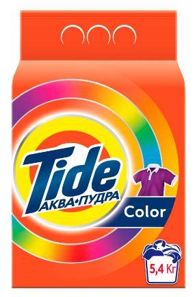 Порошок стиральный Tide  аква-пудра color 5.4кг автомат