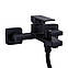 Змішувач для ванни Qtap Gemini (з душовим гарнітуром) QTGEM259BLM45682 Black Matt, фото 3
