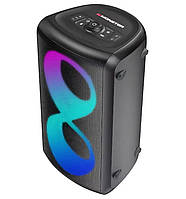 Портативна Bluetooth колонка з RGB-підсвіткою MONSTER CYCLE MS22138 і двома мікрофонами в комплекті