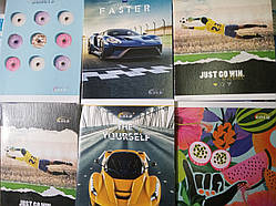 Записна книжка 32 аркуша клітка Gold Brisk Ф-100х140 ЗВ-30 Бріск