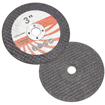 Відрізний диск для болгарки, 75мм, 1шт / Круг на болгарку / Диск по металу / Диск на міні болгарку