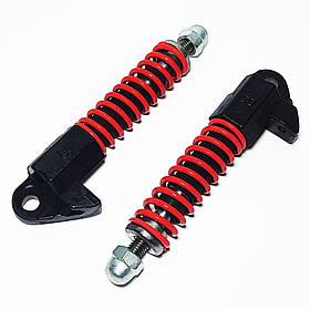 Амортизатор для електро самоката передній L/R 165 mm Red гідравлічний