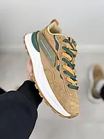 Весняні легкі чоловічі кросівки Sen.dini SD-X Runner Khaki, Кросівки на весну для чоловіків, Легка шнурівка