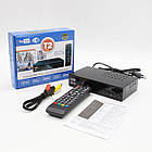 Цифрова ТВ приставка для телевізора Wi-Fi, HDMI, USB, Megogo M8 / Т2 тюнер для телевізора / Т2 приставка, фото 7