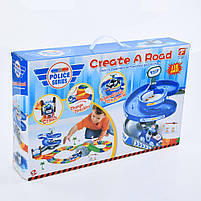 Трек гнучкий 2211  118 деталей, машина, світло, батарейки, коробка, 50,5-10-32,5 см., фото 2